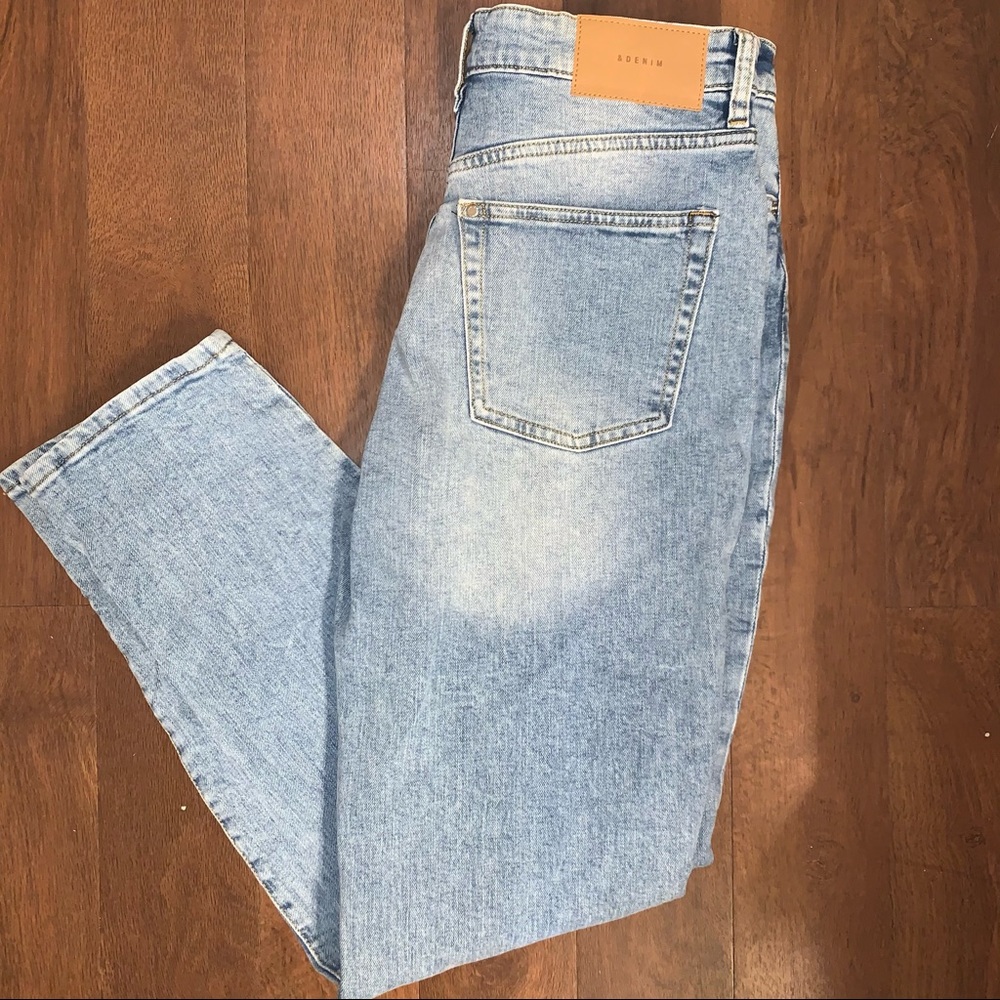 High-Rise denim Mom Jeans